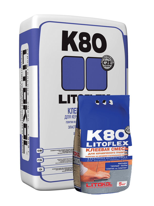 Клеевая смесь Litokol LITOFLEX K80 25кг.