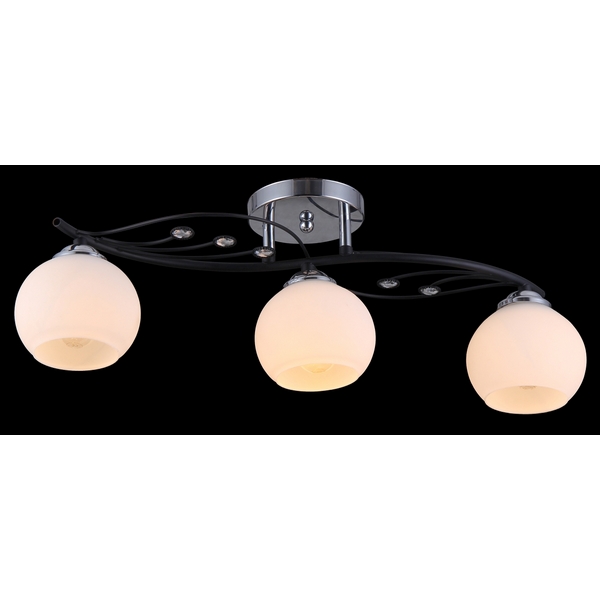 Потолочная люстра Natali Kovaltseva 11457 11457/3C DARK CHROME