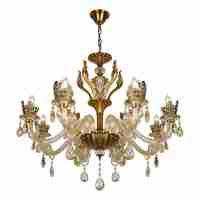 Подвесная люстра iLamp Asia 61078-8+4 BR