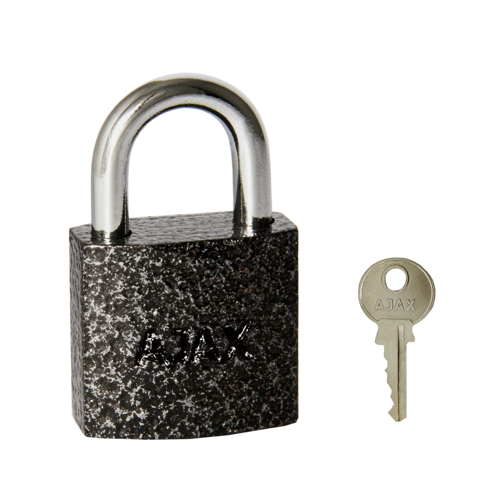 Замок навесной Ajax PD-01-38 англ. 3 кл. коробка