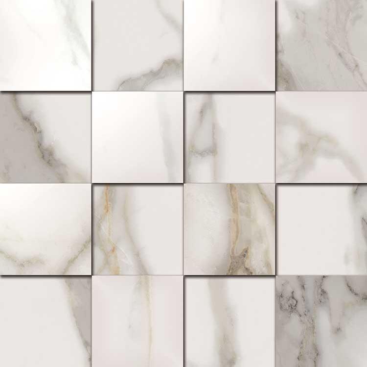 Керамогранит Italon Charme Evo Floor Project Эво Калакатта 3D люкс. натур. Мозаика 30х30