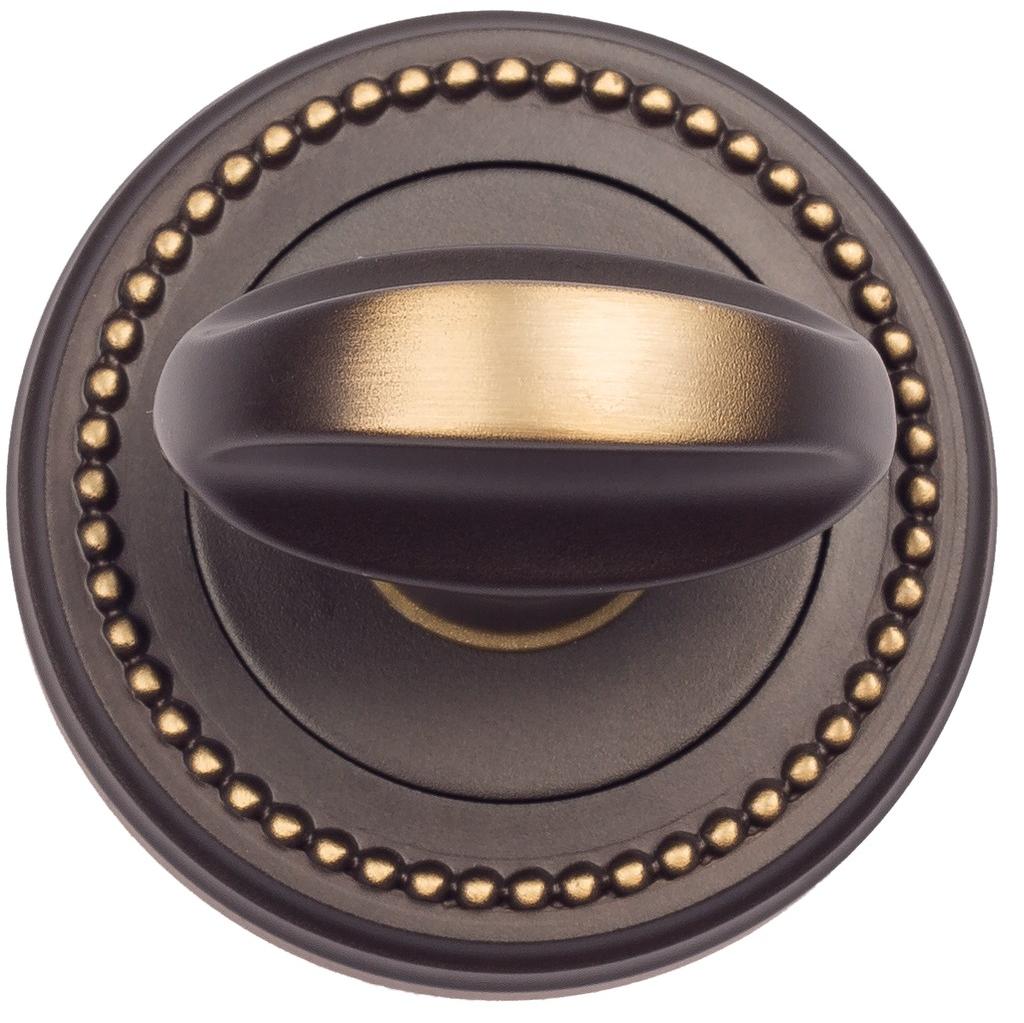 Завертка дверная сантехническая Venezia WC-2 D3 темная бронза