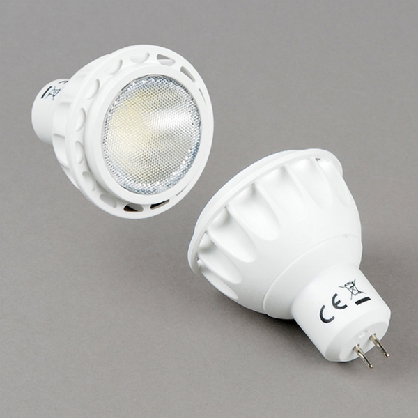 Лампочка светодиодная Elvan MR16-7W-3000К-60D