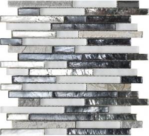 Мозаика Lantic Colonial Mosaics Collection L244000911 Treasures Mist Shannan Strip 29,8х30,6