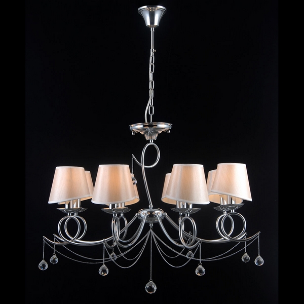 Люстра подвесная Natali Kovaltseva NOVELLA 75051/8C CHROME