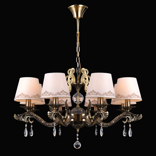 Люстра подвесная Natali Kovaltseva Calais 70012-8C ANTIQUE