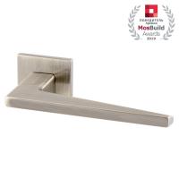 Комплект на 4 двери - Ручка дверная межкомнатная Armadillo MORI USS SN-3 матовый никель