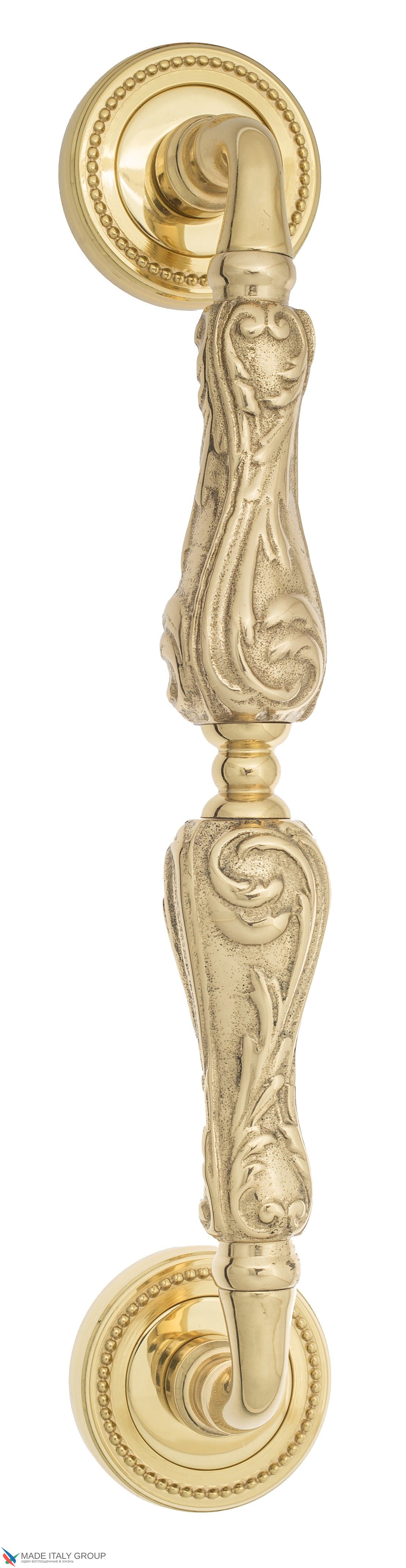 Ручка скоба Venezia "MONTE CRISTO" 315мм (260мм) D3 полированная латунь