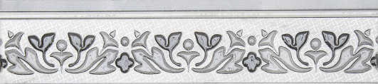 Бордюр LB-CERAMICS Бьянка Каррара белый 3604-0112 10х45