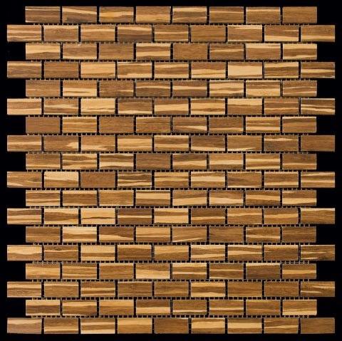 Мозаика Natural Bamboo BM-18-E (BM018-EP) 30х15 30,5х30,5