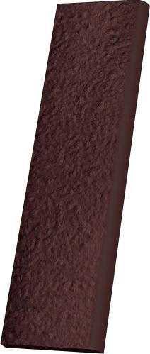 Плитка клинкерная цоколь Paradyz Cloud Brown Duro 30х8,1