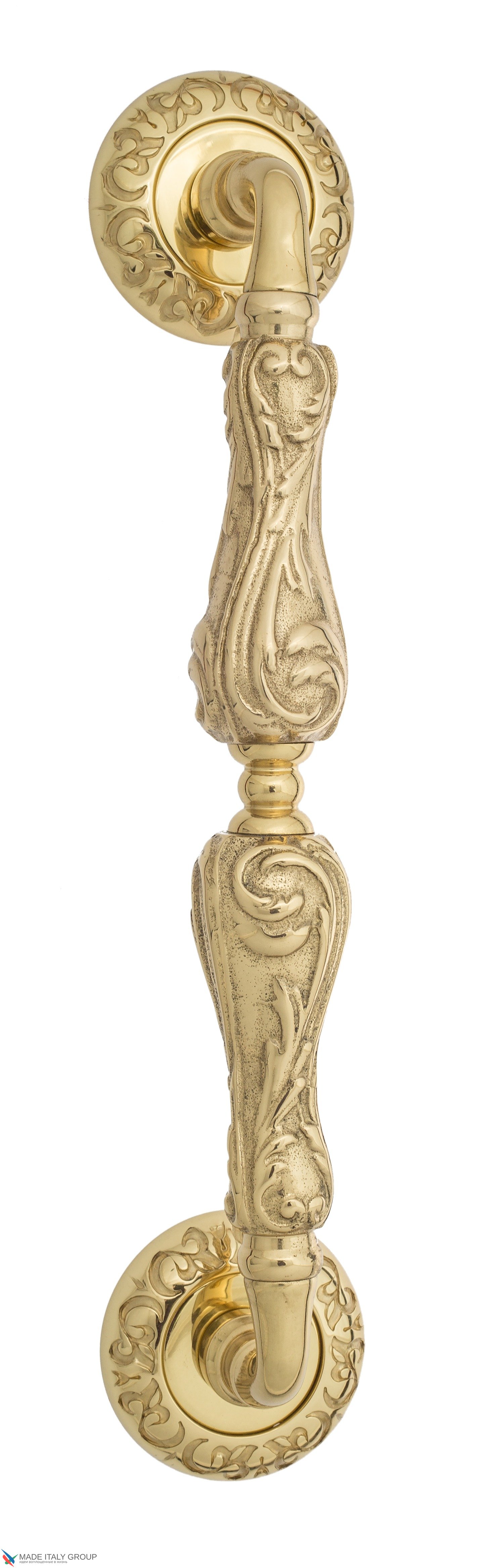 Ручка скоба Venezia "MONTE CRISTO" 320мм (260мм) D4 полированная латунь