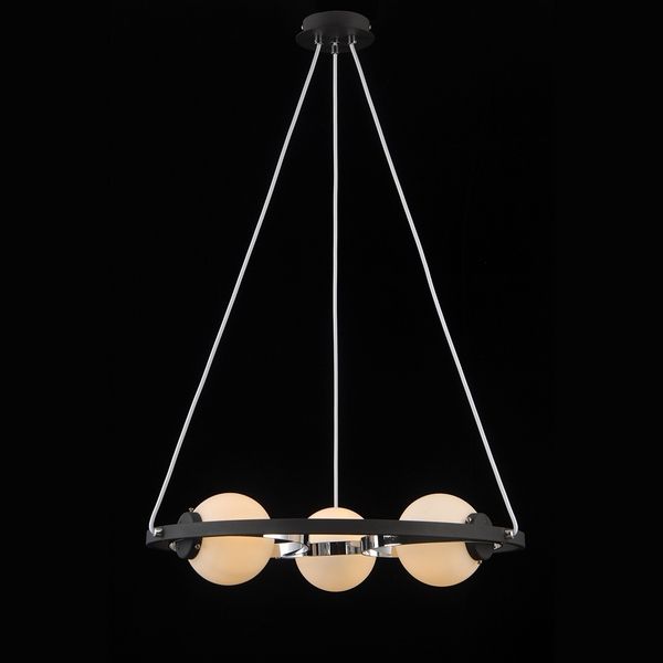 Светильник подвесной Natali Kovaltseva SPHERE 81020-3C SATIN BLACK