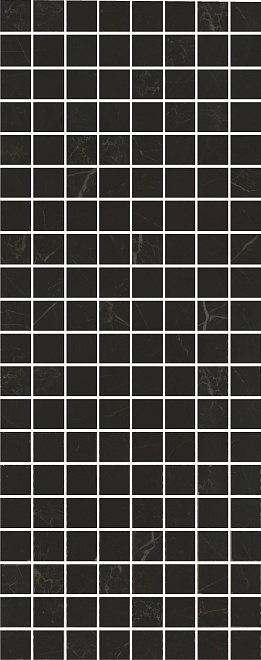Декор Kerama Marazzi Алькала черный мозаичный MM7204 20х50