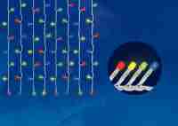 Светодиодная гирлянда Uniel занавес 220V разноцветный ULD-C2030-240/DTA Multi IP20 07943