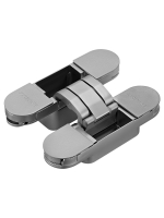 Петля скрытая Morelli HH-24 SC врезная с 3D-регулировкой вес полотна до 40 кг, цвет матовый хром