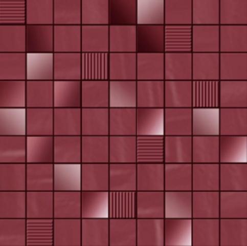 Плитка керамическая Ibero Perlage Mosaico Perlage Amaranto декор 31,6х31,6