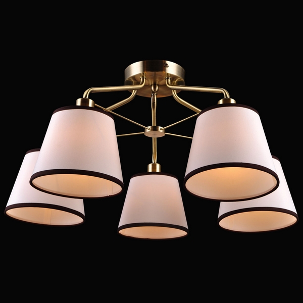 Люстра потолочная Natali Kovaltseva Grasse 75082-5C ANTIQUE