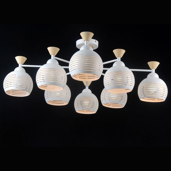 Люстра потолочная Natali Kovaltseva STUTTGART 81052-8C MATT WHITE