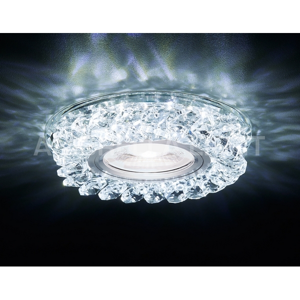 Светильник точечный Ambrella Декоративные Кристалл Led+mr16 S257 CH