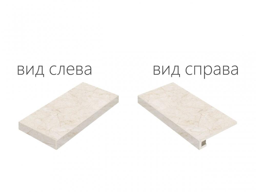 Керамогранит Italon Contempora Пур угл левая паттин. рет. ступень 33х60