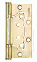 Комплект 4 шт. - Петля универсальная без врезки Punto 200-2B/HD 100x2,5 PB латунь