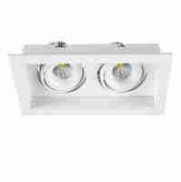Встраиваемый светодиодный светильник Lucia Tucci Pixel 112.2-7W*2-WT