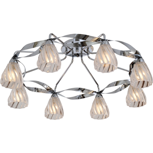 Люстра потолочная N-Light 405-08-13C chrome