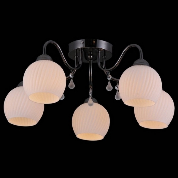 Потолочная люстра Natali Kovaltseva Genova II 11414/5C CHROME