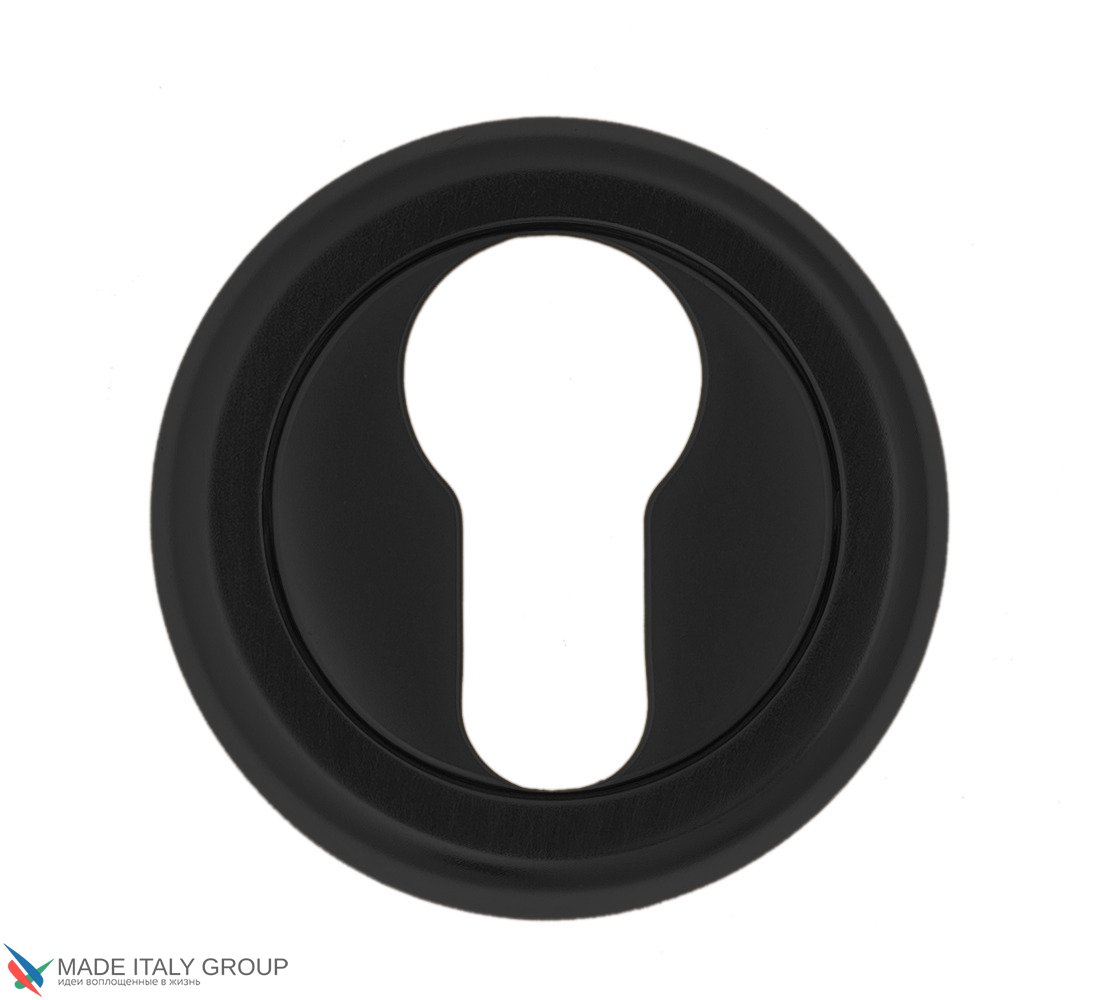 Накладка дверная под цилиндр Venezia CYL-1 D1 черный (2шт.)