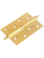 Петля разъемная стальная Morelli MSN 100X70X2.5 PG L с подшипниками левая, врезная, цвет золото, сталь