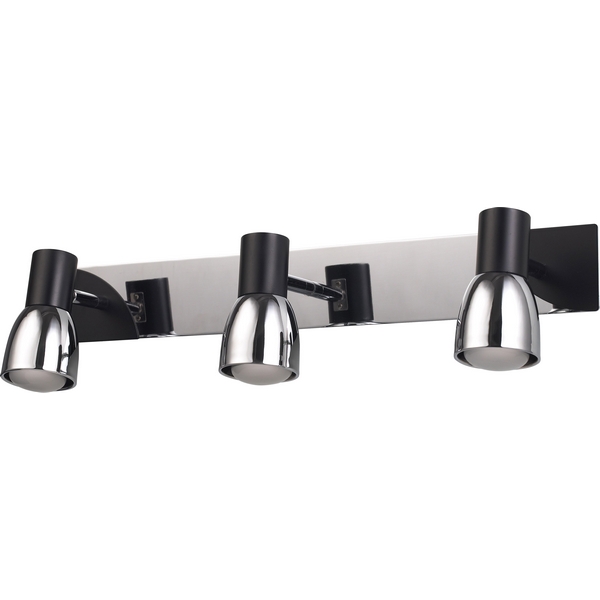 Спот N-Light 6261/3E14 chrome + pearl black