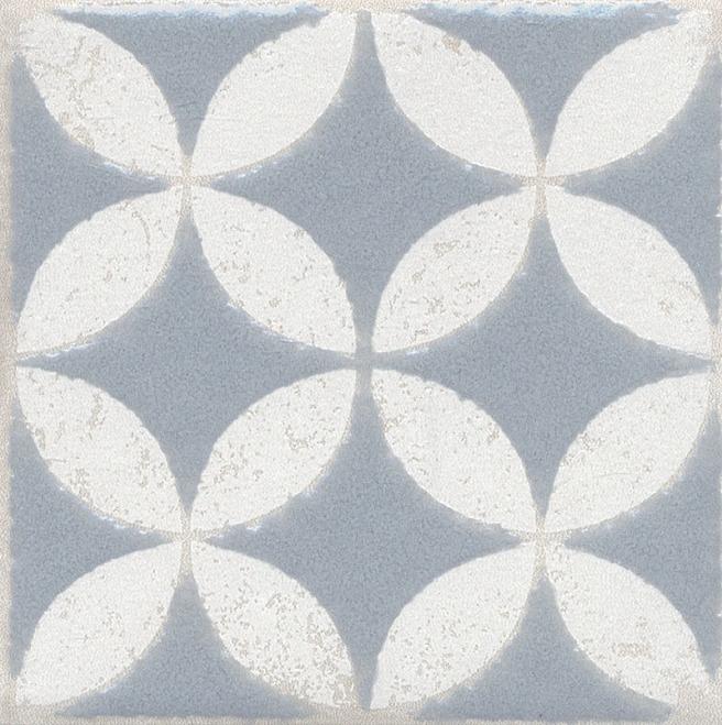 Плитка керамическая Kerama Marazzi Амальфи орнамент серый STG\C401\1270 вставка 9,9х9,9