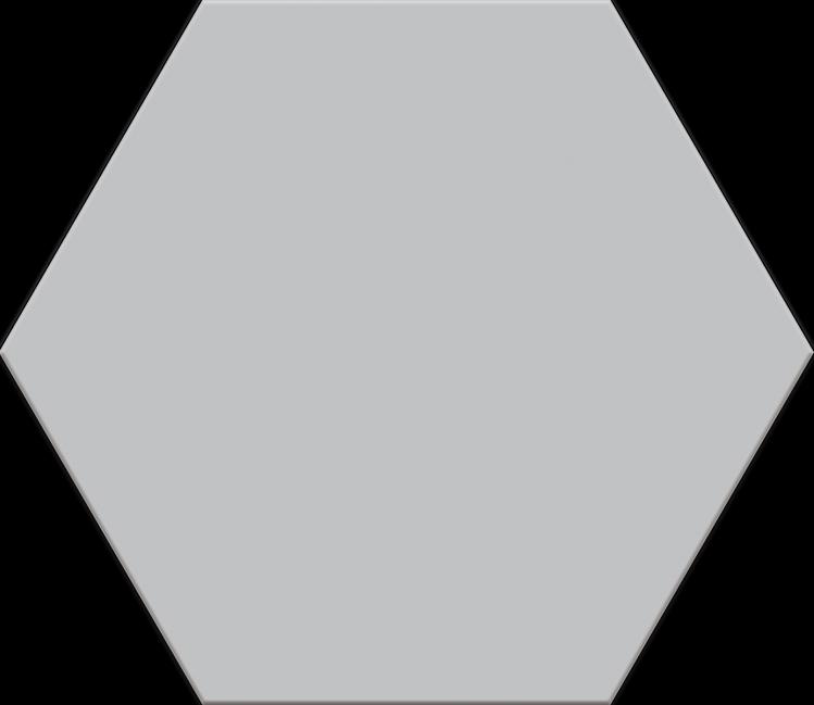 Керамогранит Codicer Basic HEX.25 Silver напольная 25х22