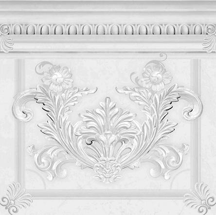 Керамогранит Kerasol Napoles Cenefa Belvedere декор 42,5х42,5