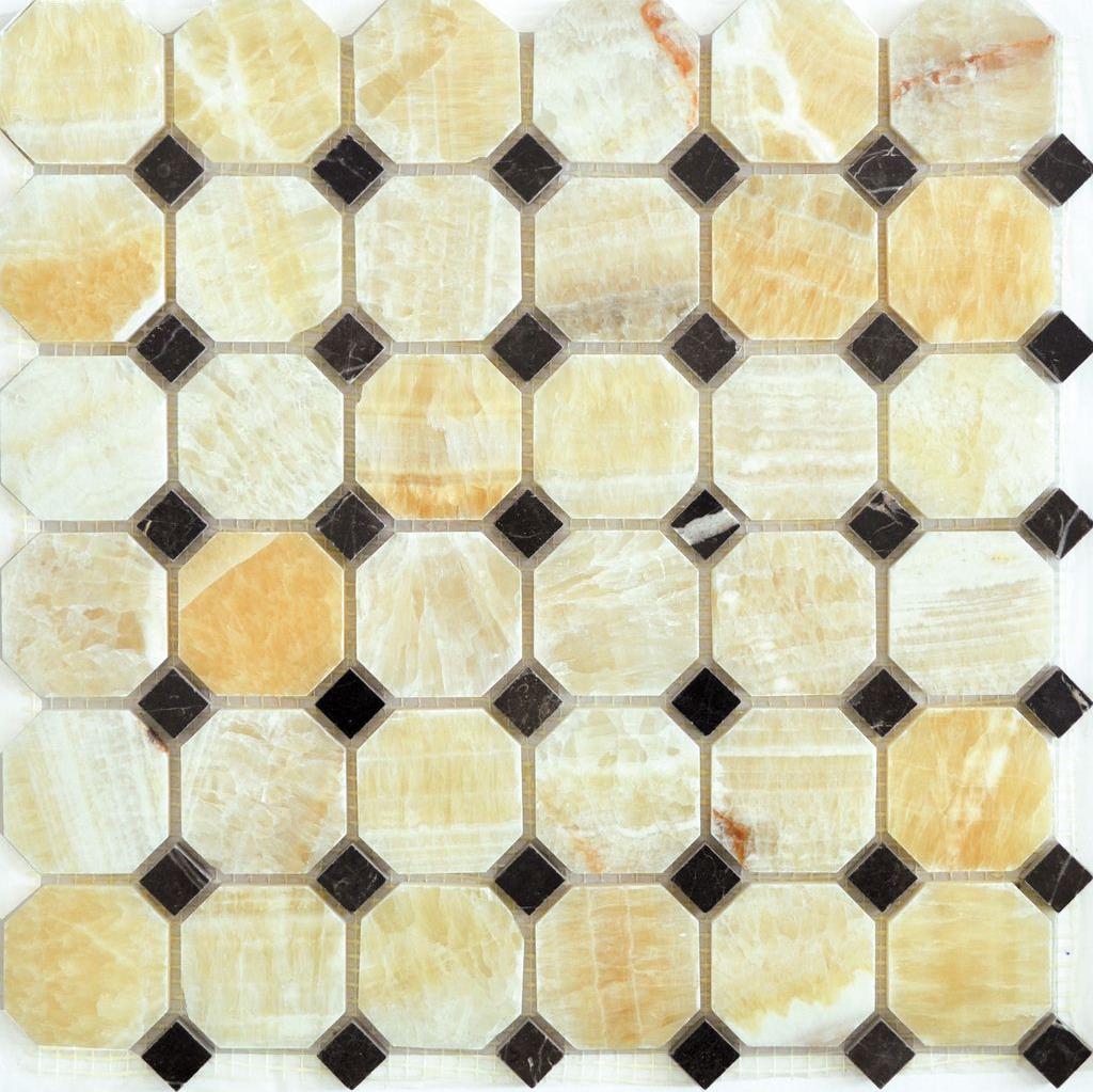 Мозаика Q-Stones из камня QS-028-48P/10 30,5х30,5