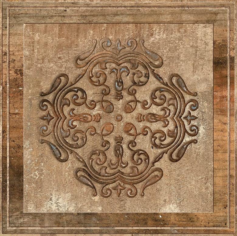 Керамогранит Absolut keramika Newcastle Decor Brown вид 7 из микса декор 45х45