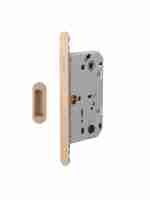 Замок дверной магнитный Armadillo (Армадилло) WC с ответной планкой GRAVITY.PRO G01.196.50.96 FSG флорентийское золото