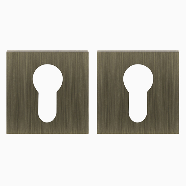 Накладка под цилиндр Fuaro ET DM ABG-6 зеленая бронза