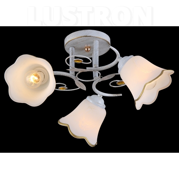 Люстра потолочная Natali Kovaltseva 11452/3C WHITE GOLD