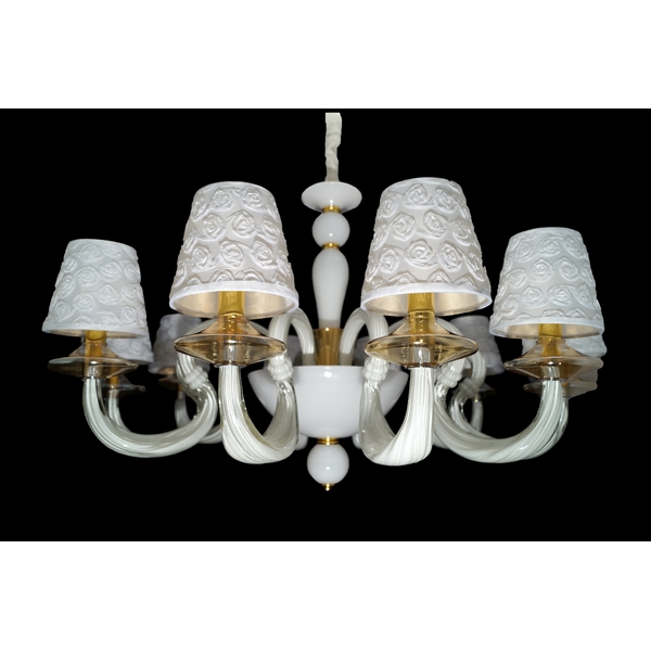 Люстра подвесная Crystal Lamp D1489-10WH