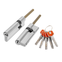 Цилиндровый механизм D-PROTERM507/95 Fuaro (Фуаро) mm (60+10+25) термошток 8х65 мм CP, 5 кл.