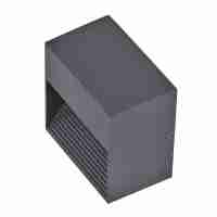 Уличный настенный светильник Ideal Lux Down AP1 Antracite 122045