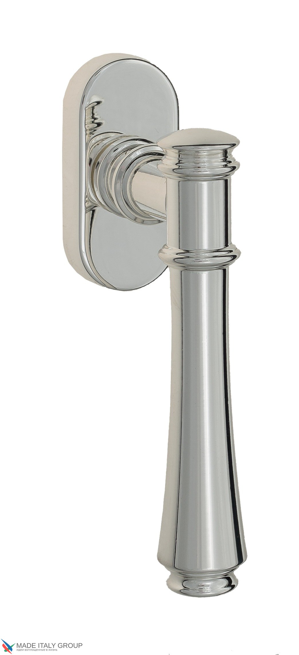 Ручка оконная Venezia "CALLISTO" FW натуральное серебро