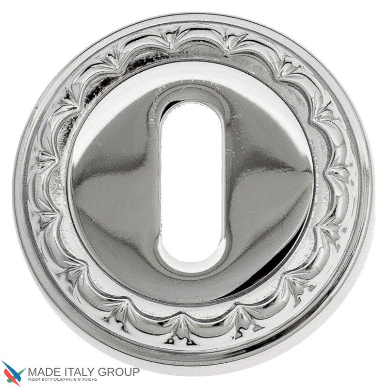 Накладка дверная под ключ буратино Venezia KEY-1 D2 полированный хром (2шт.)