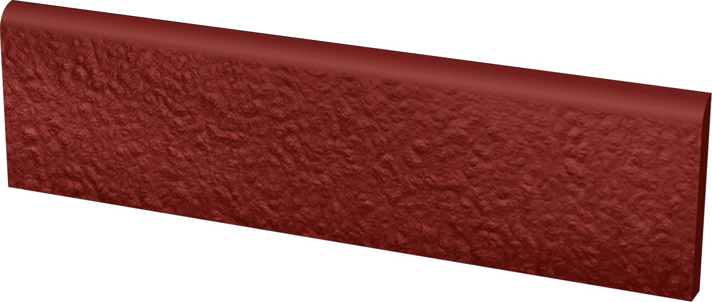 Плитка клинкерная цоколь структурный Paradyz Natural Rosa Duro 8,1х30