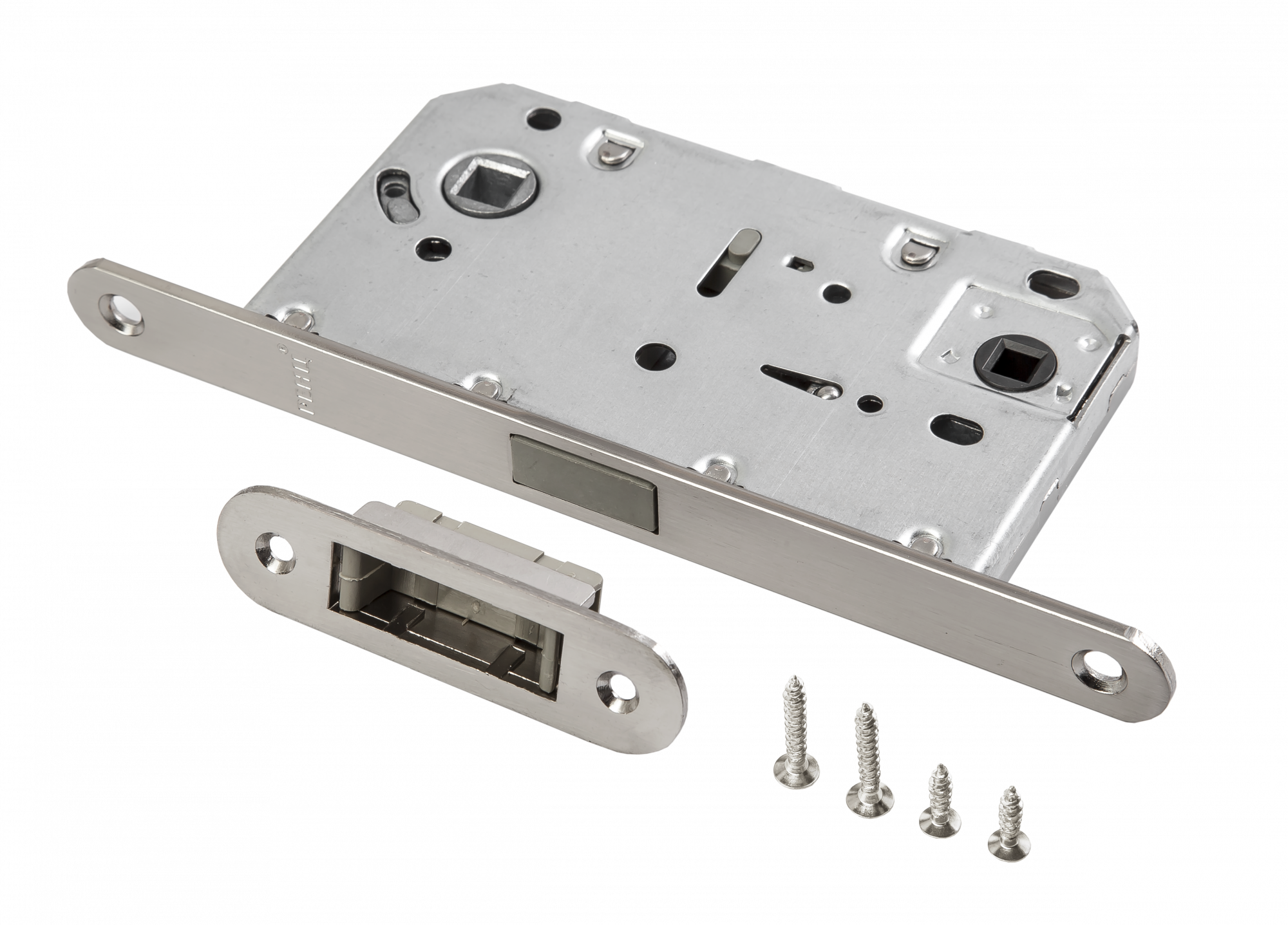 Защелка сантехническая магнитная RENZ INLBM 5096 SN никель матовый