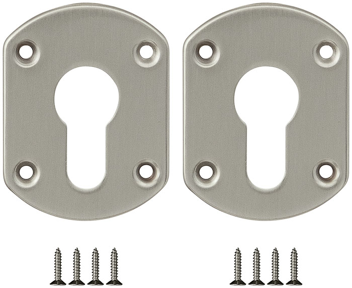 Декоративная накладка Fuaro ESC031-SN-3 (мат никель) на цилиндр (2 шт)