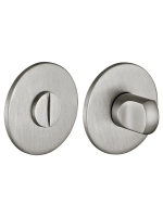 Завертка сантехническая Morelli Luxury LUX-WC-R1 SSB на круглой розетке цвет хром