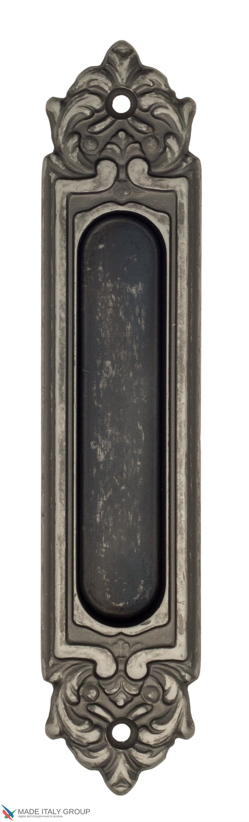 Ручка для раздвижной двери Venezia U122 DECOR античное серебро (1шт.)